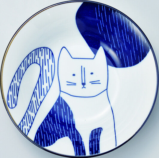 TAMURATOKI Side Dish Bowl Cat